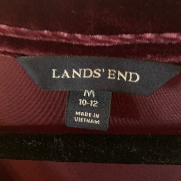 Lands End Velvet Top - Picture 5 of 5